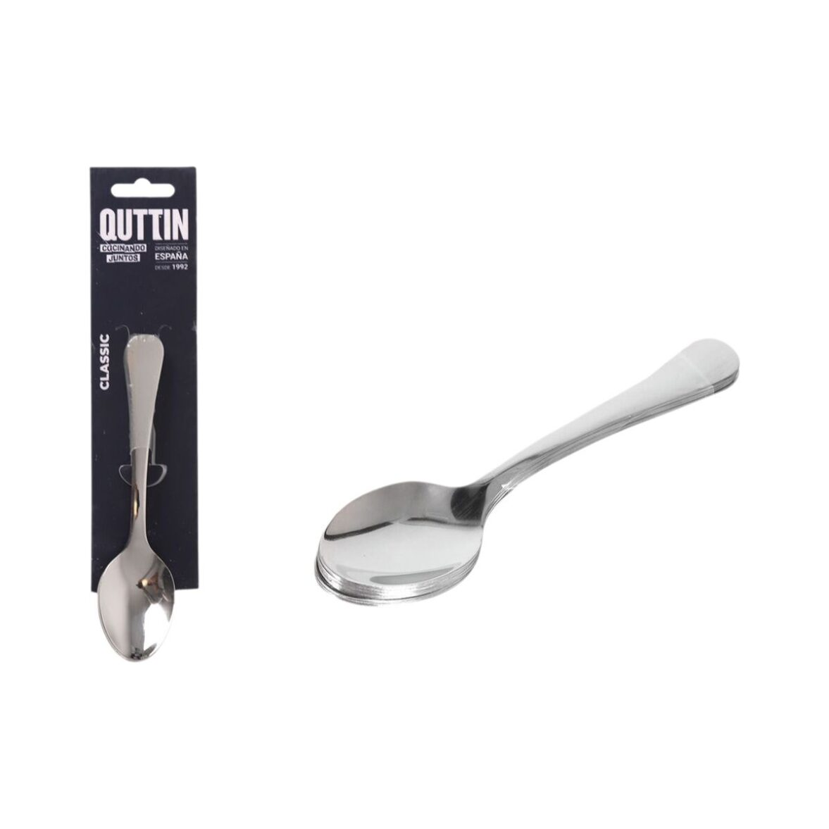 Cuchara de Postre Quttin Classic 6 Piezas (12 Unidades) - Imagen 4