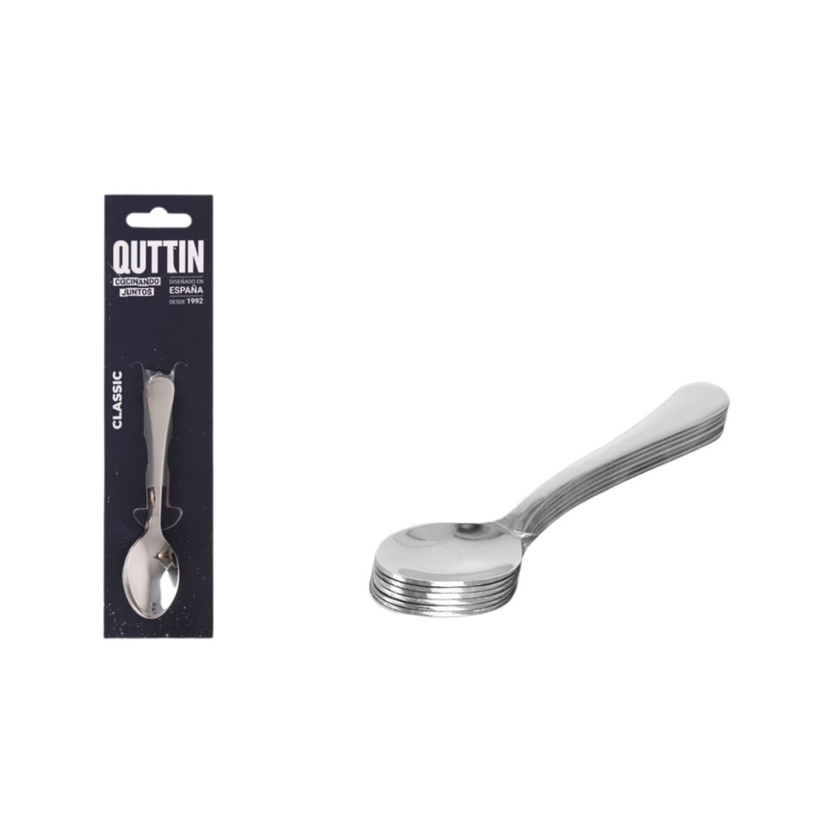 Cuchara de Postre Quttin Classic 6 Piezas (12 Unidades) - Imagen 4