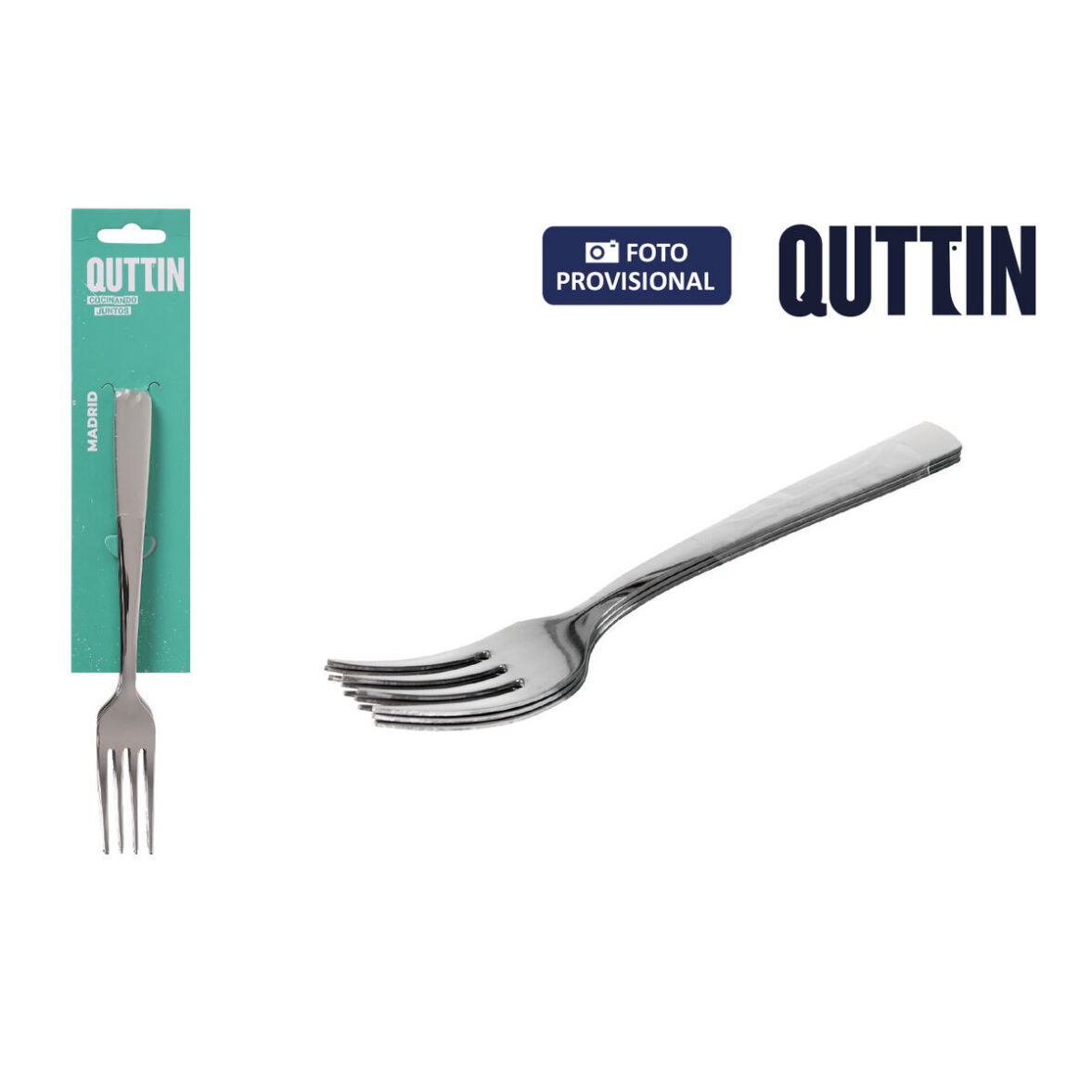 Tenedor Quttin Madrid 3 Piezas (12 Unidades) - Imagen 5