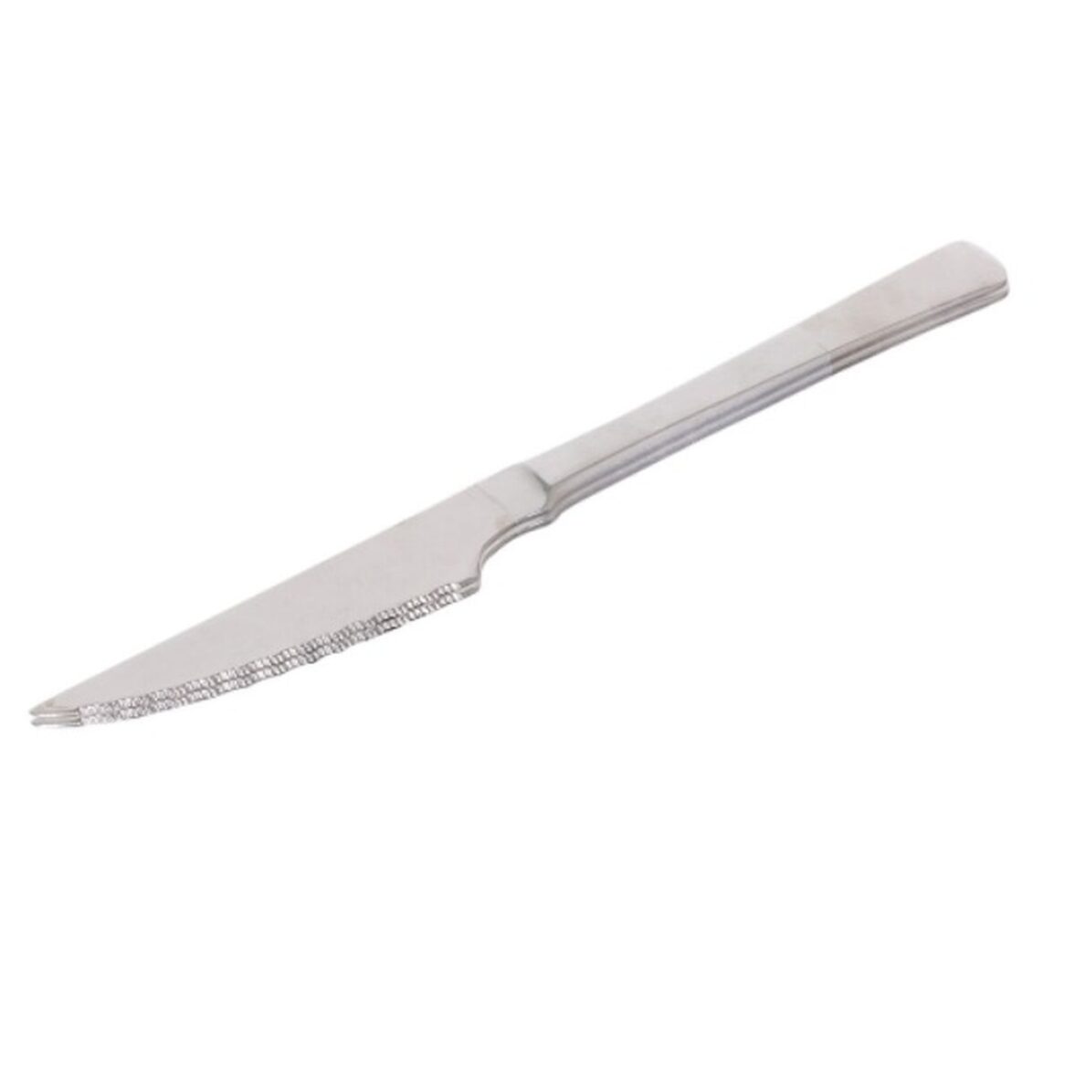 Set de Cuchillos para Carne Quttin Madrid Plateado Acero Inoxidable 21 x 2 x 0,5 cm 2 Piezas (12 Unidades) - Imagen 4