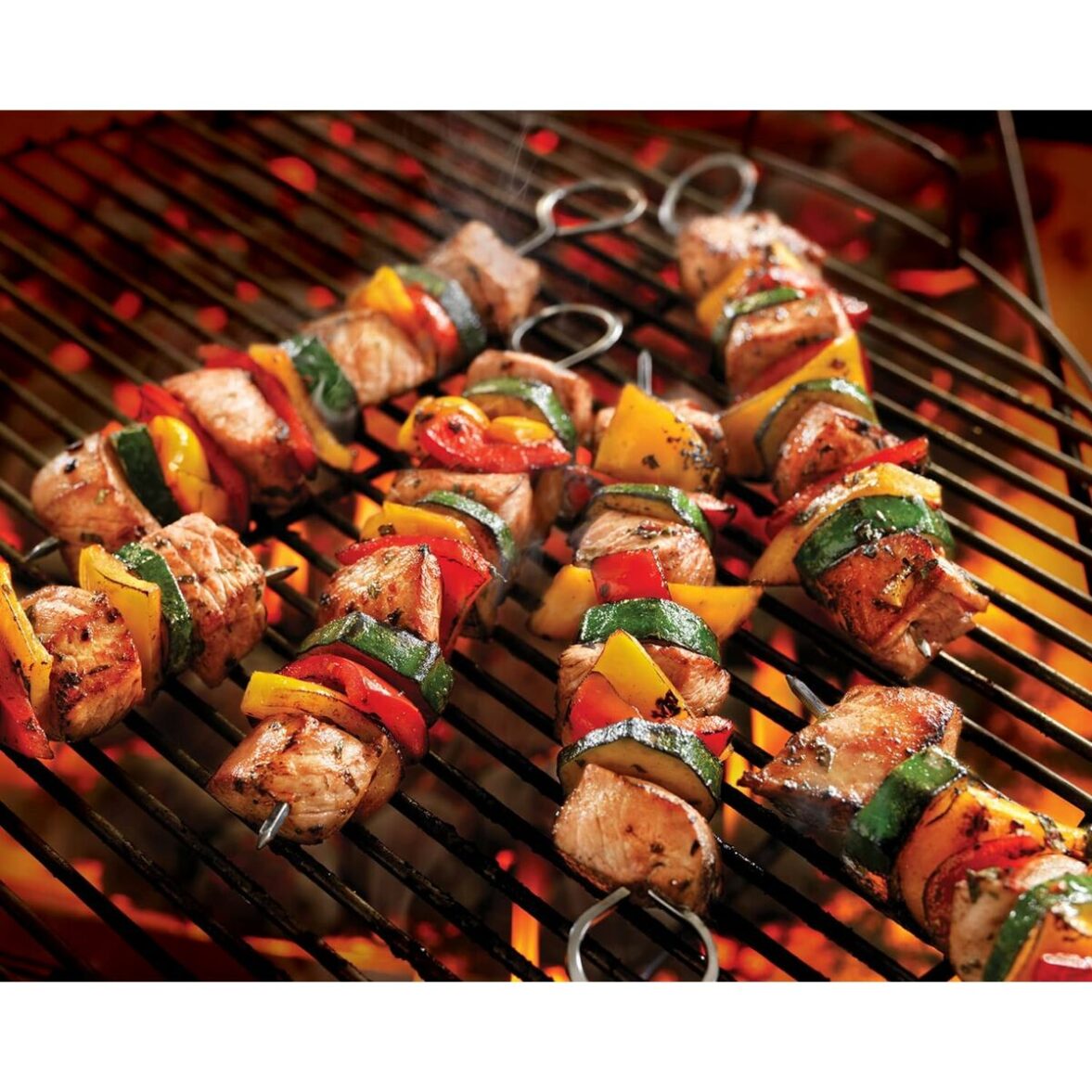 Set de Pinchos para Barbacoa Algon Metal 27 cm 6 Piezas (24 Unidades) - Imagen 7
