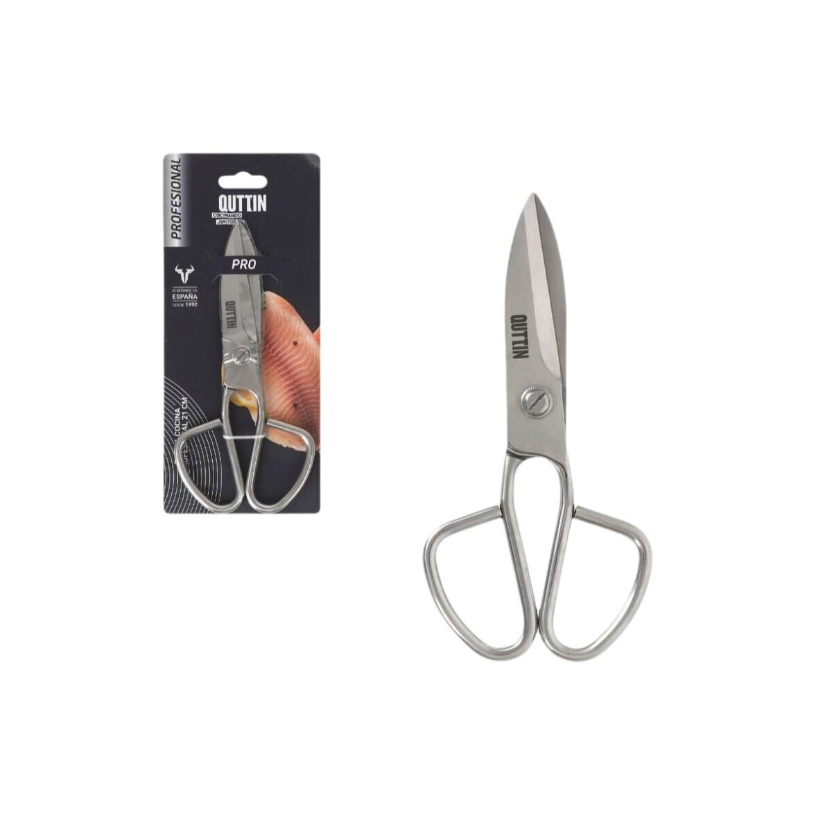 Tijeras de Cocina Quttin Pro 21 cm (6 Unidades) - Imagen 4