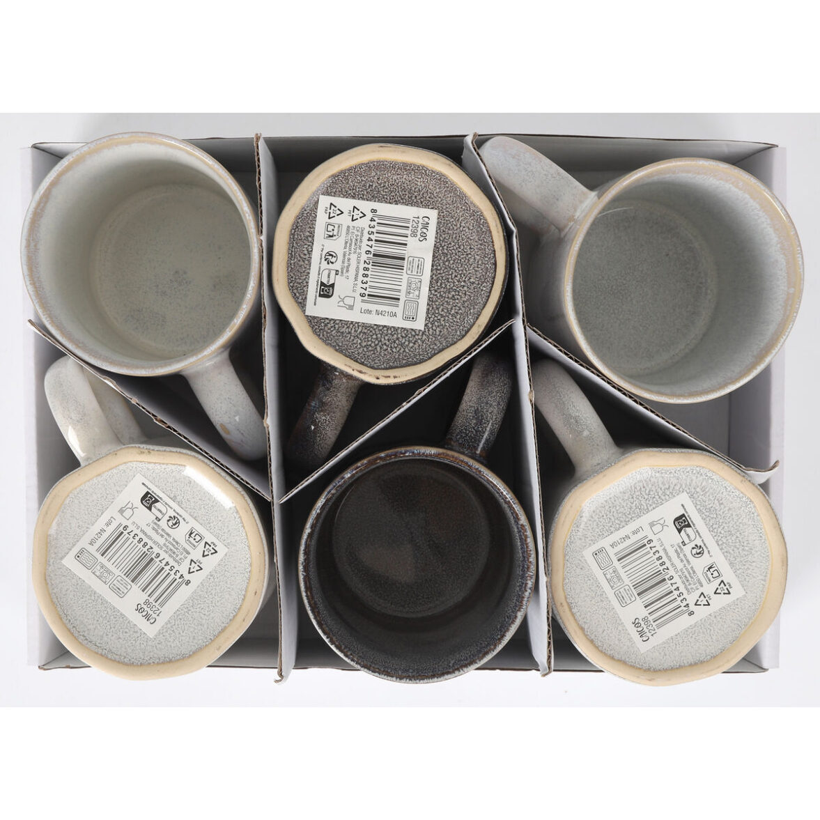Taza Mug La Mediterránea Caicos Rectangular 300 ml (24 Unidades) - Imagen 7
