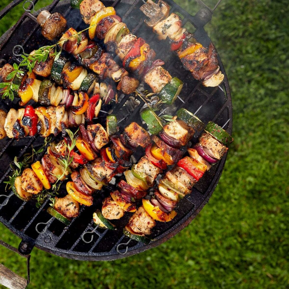 Set de Pinchos para Barbacoa Algon Metal 35 cm 12 Piezas (24 Unidades) - Imagen 8