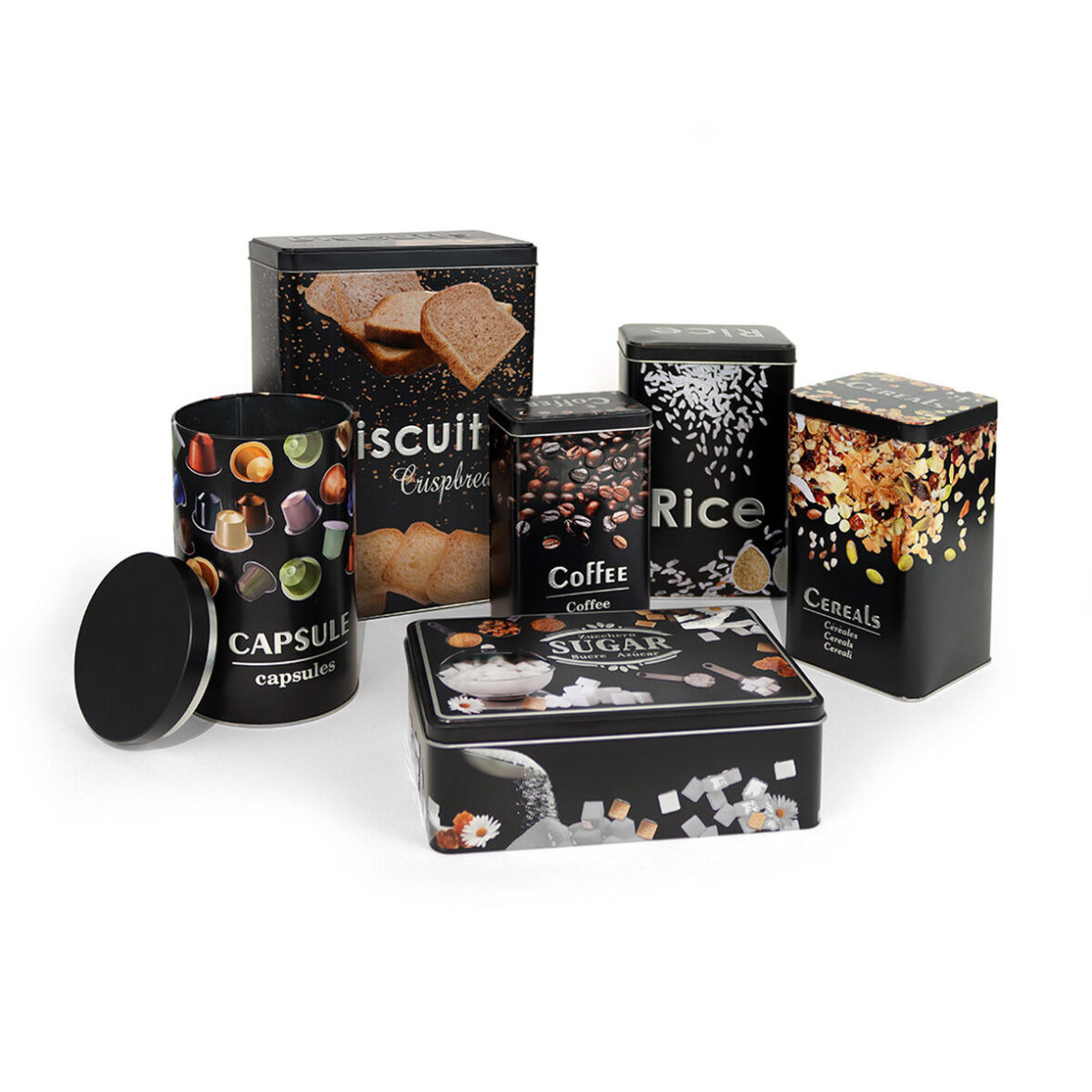 Bote Metálico Quttin BISCUITS (12 Unidades) - Imagen 5
