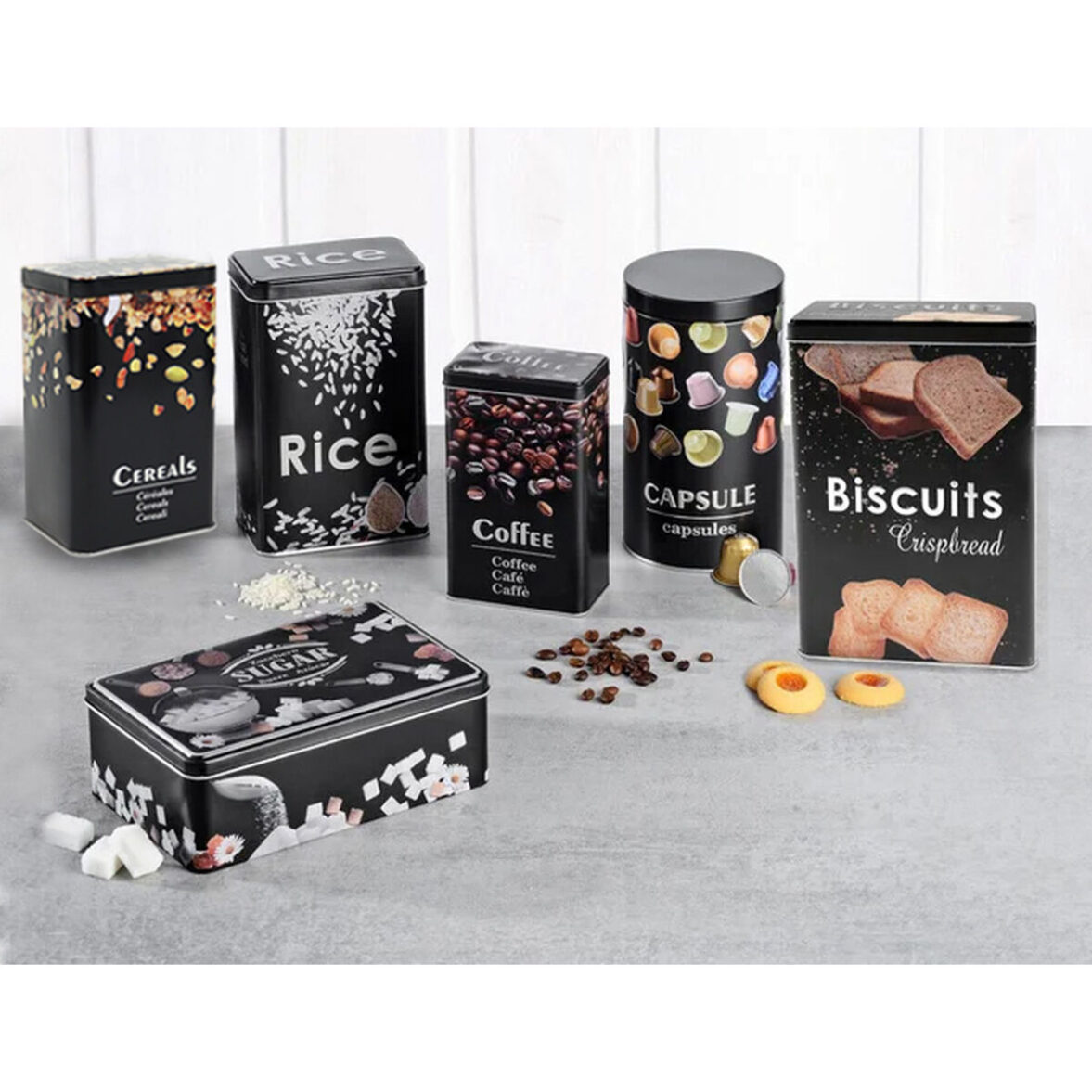 Bote Metálico Quttin BISCUITS (12 Unidades) - Imagen 4