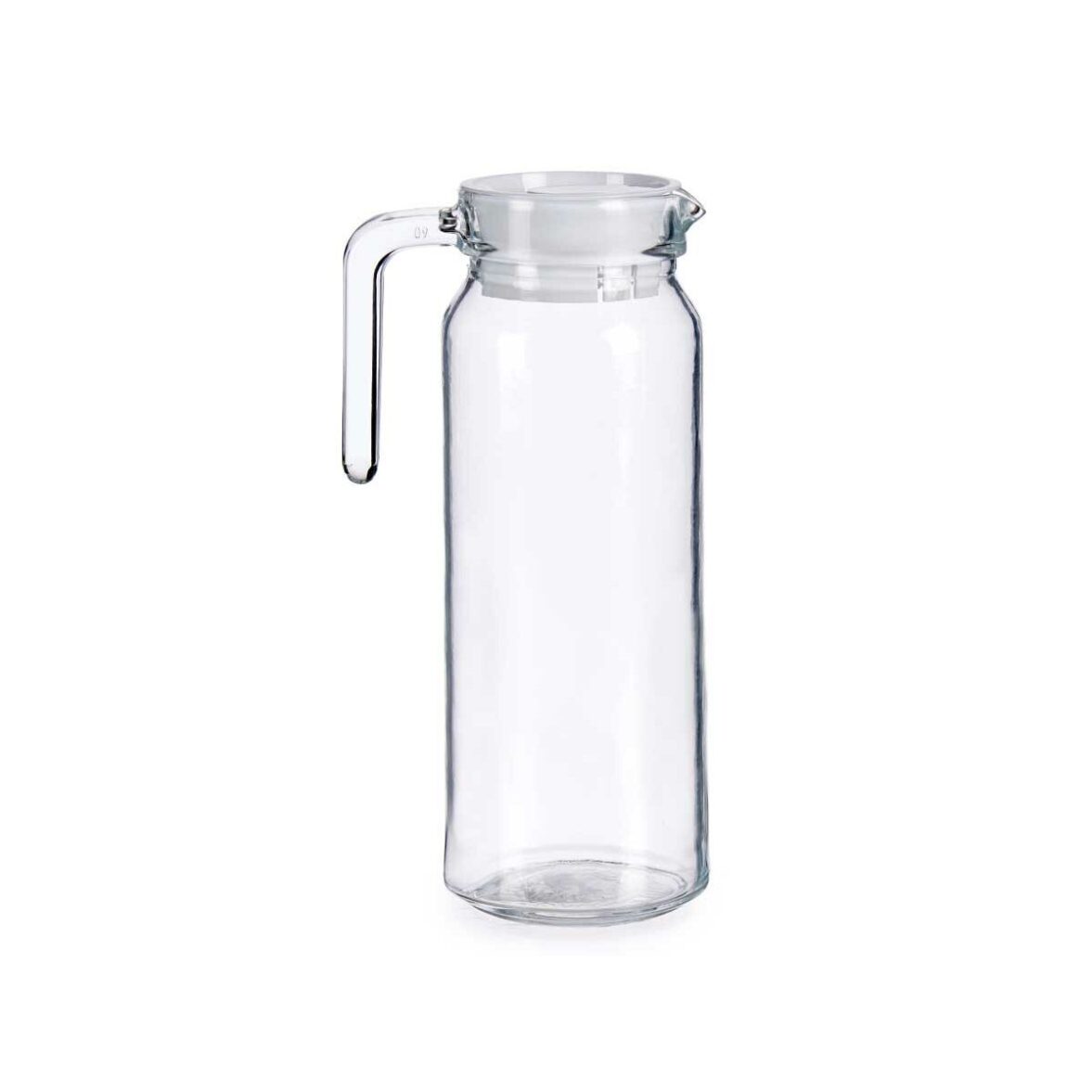 Jarra con Tapa y Dosificador Blanco Transparente Plástico 1 L (12 Unidades) - Imagen 4