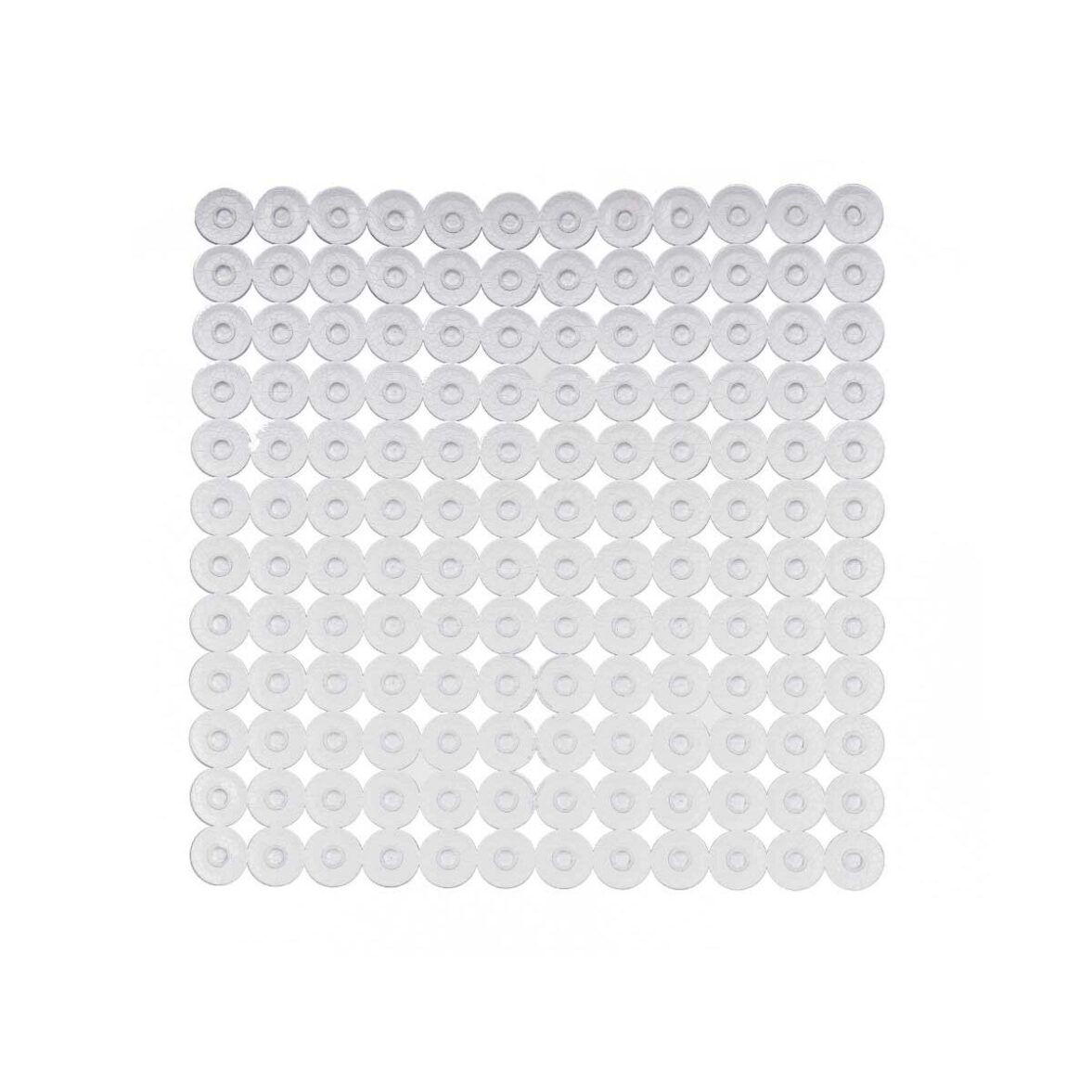 Alfombrilla Antideslizante para Ducha Transparente PVC 54 x 54 x 1 cm (6 Unidades) - Imagen 3