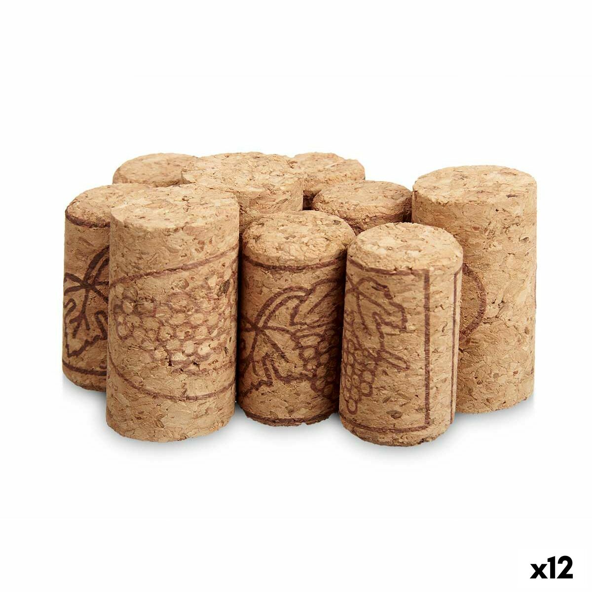 Juego de Tapones Kinvara KT2289(PBH)-9 Corcho (12 Unidades)