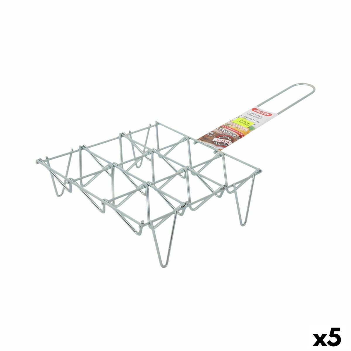 Parrilla Algon Algon 26 x 55 cm (5 Unidades)