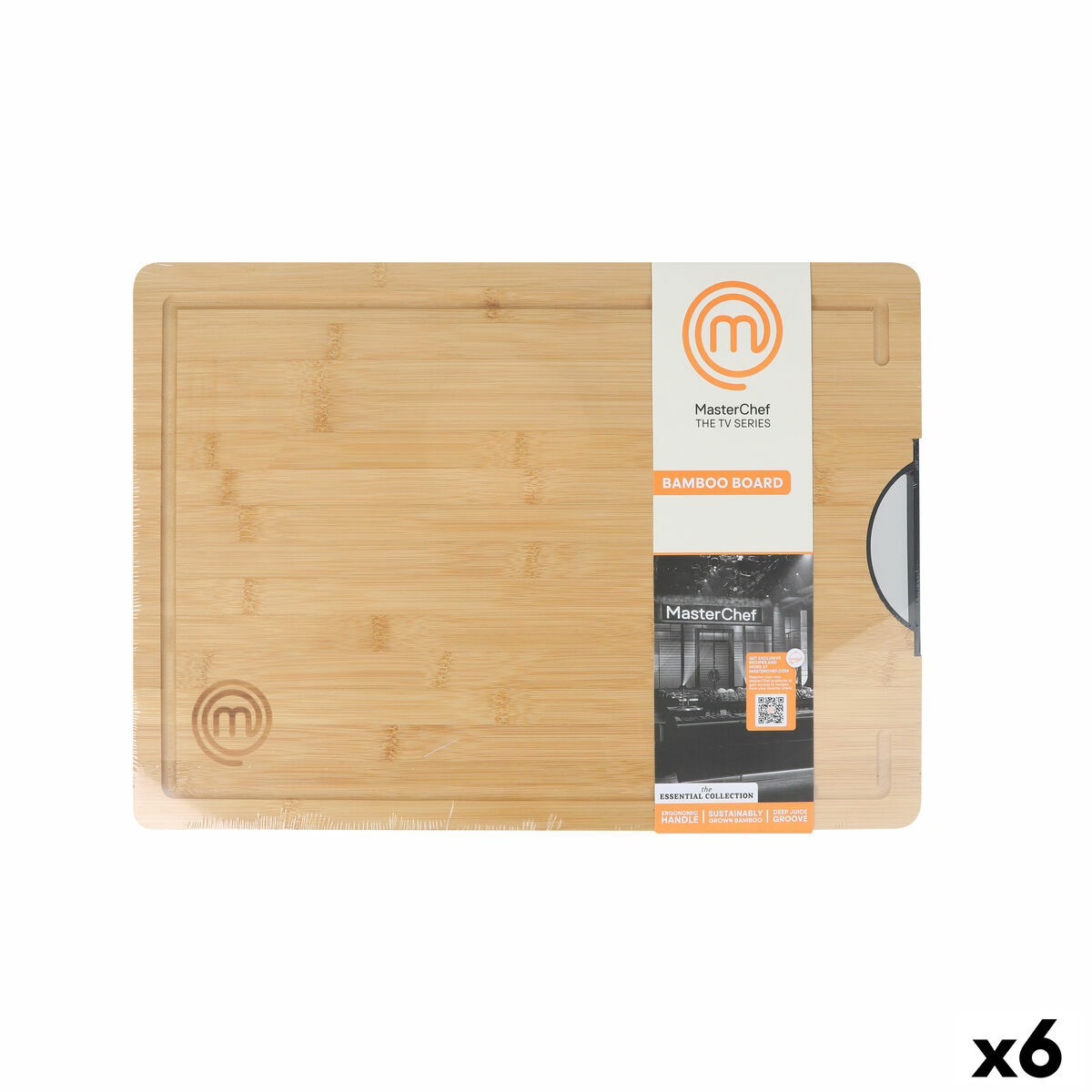 Tabla de cortar MasterChef 50 x 35 cm (6 Unidades)