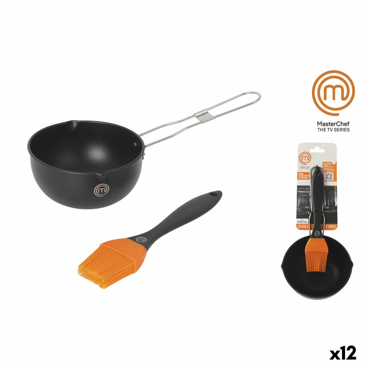 Cazo MasterChef 11,5 X 6 cm Pincel (12 Unidades)