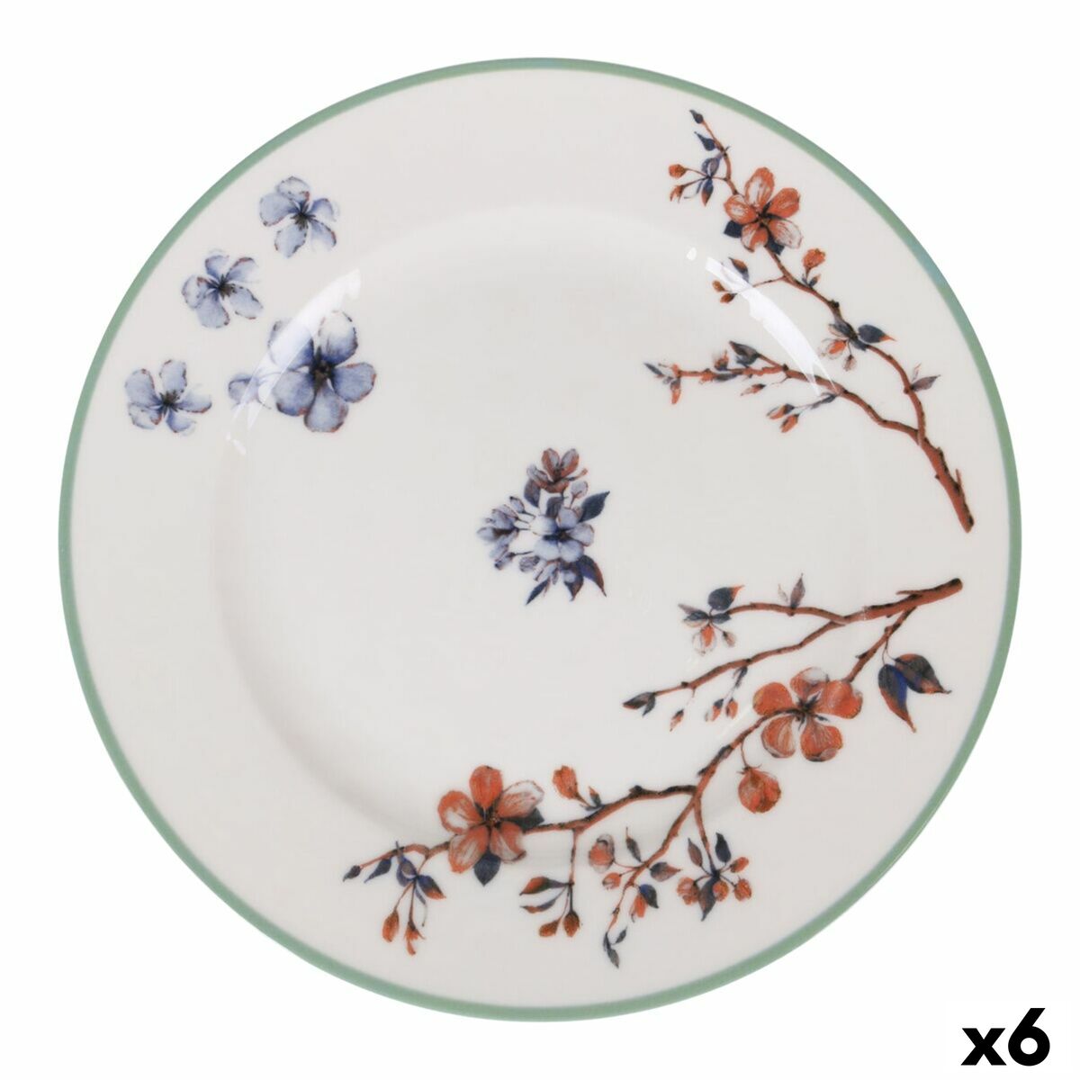 Plato Llano Toscana Ø 27 cm (6 Unidades)