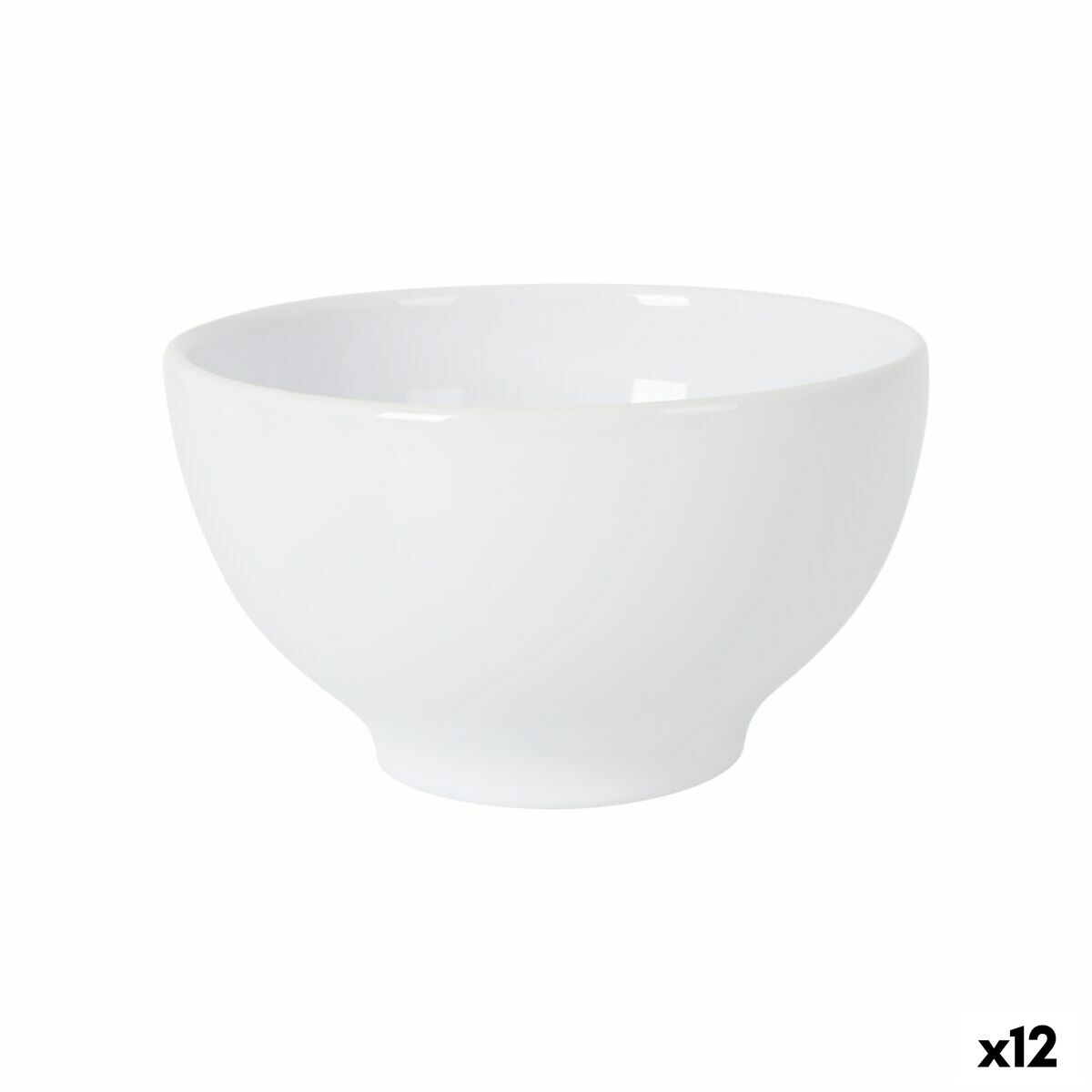 Bol La Mediterránea Blanco 700 ml (12 Unidades)
