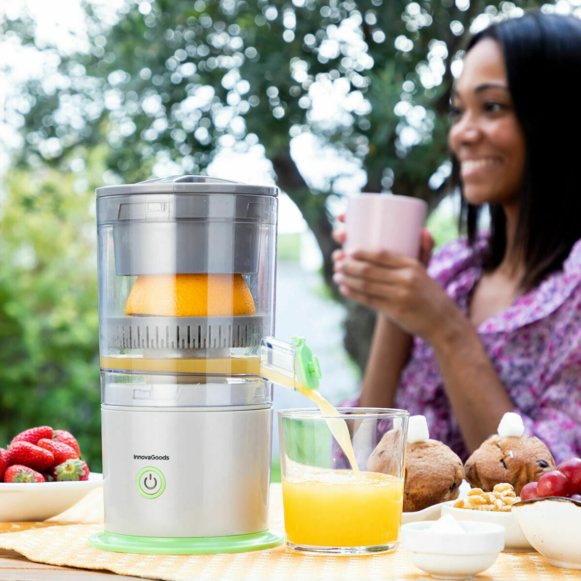 Exprimidor Recargable Automático Juisso InnovaGoods - Imagen 8