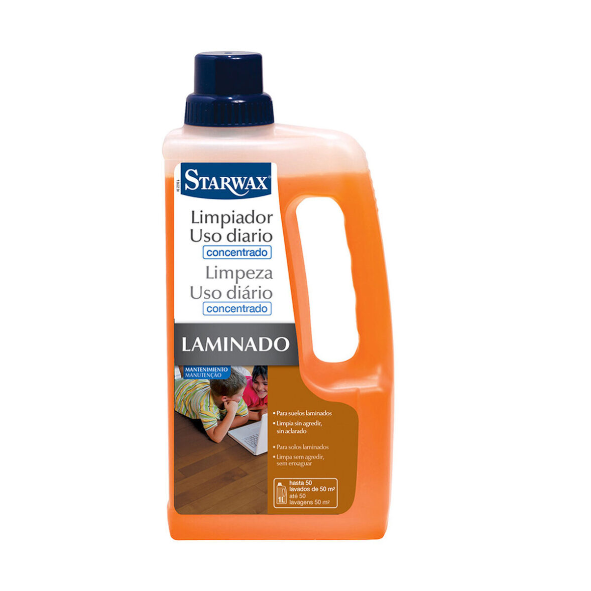 Limpiador de Suelos Starwax 1 L Laminado Uso diario