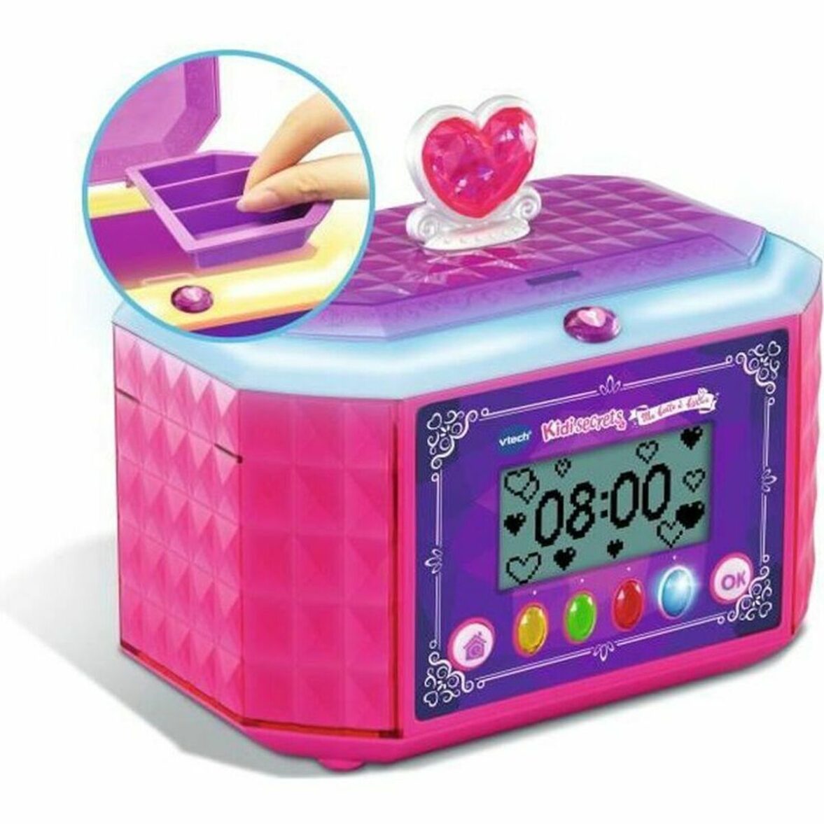 Caja-Joyero Vtech Ma Boite À Bijoux (FR) Multicolor Plástico