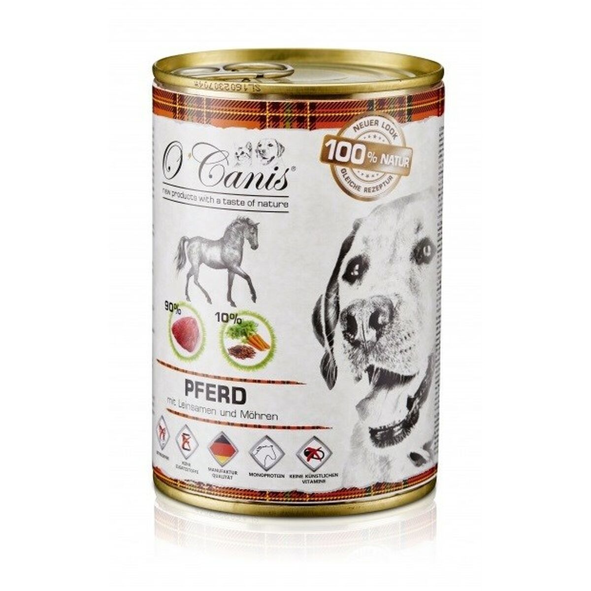 Comida húmeda O'canis Carne Zanahoria 400 g - Effik Store