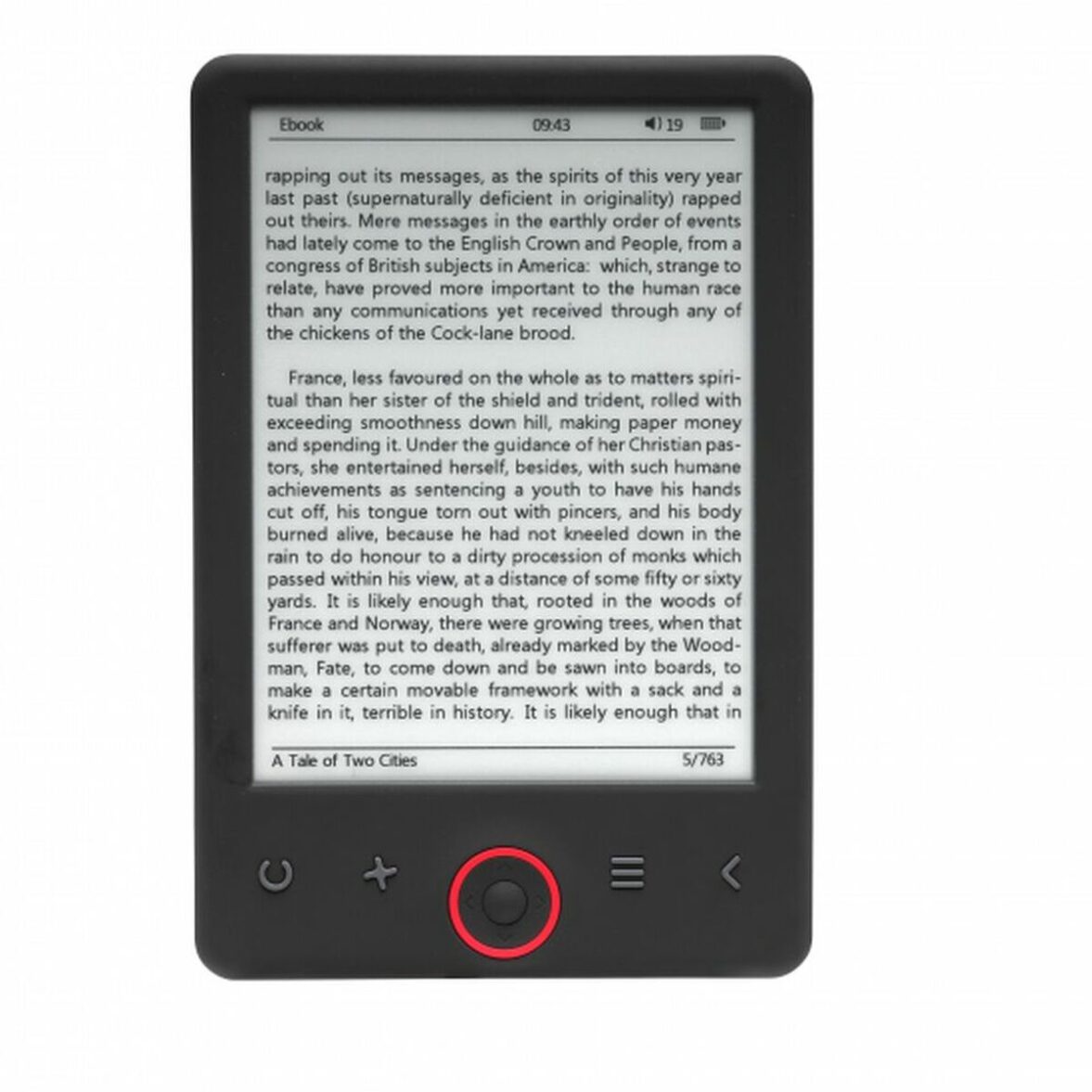 eBook Denver Electronics EBO-635L 4GB Negro 6" - Effik Store