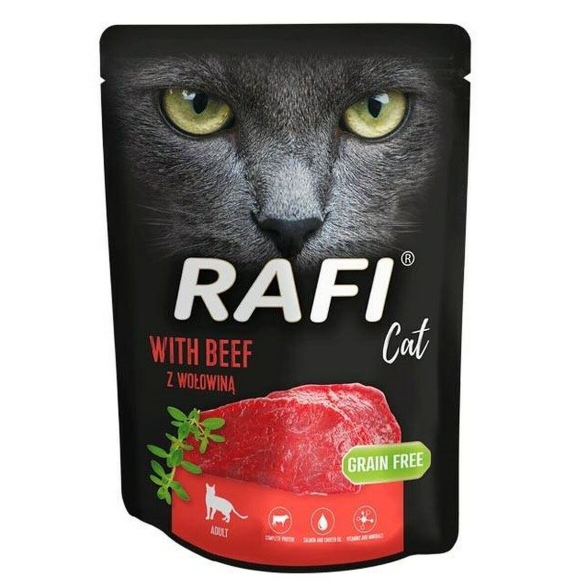 Comida para gato Dolina Noteci RAFI CAT Ternera 300 g