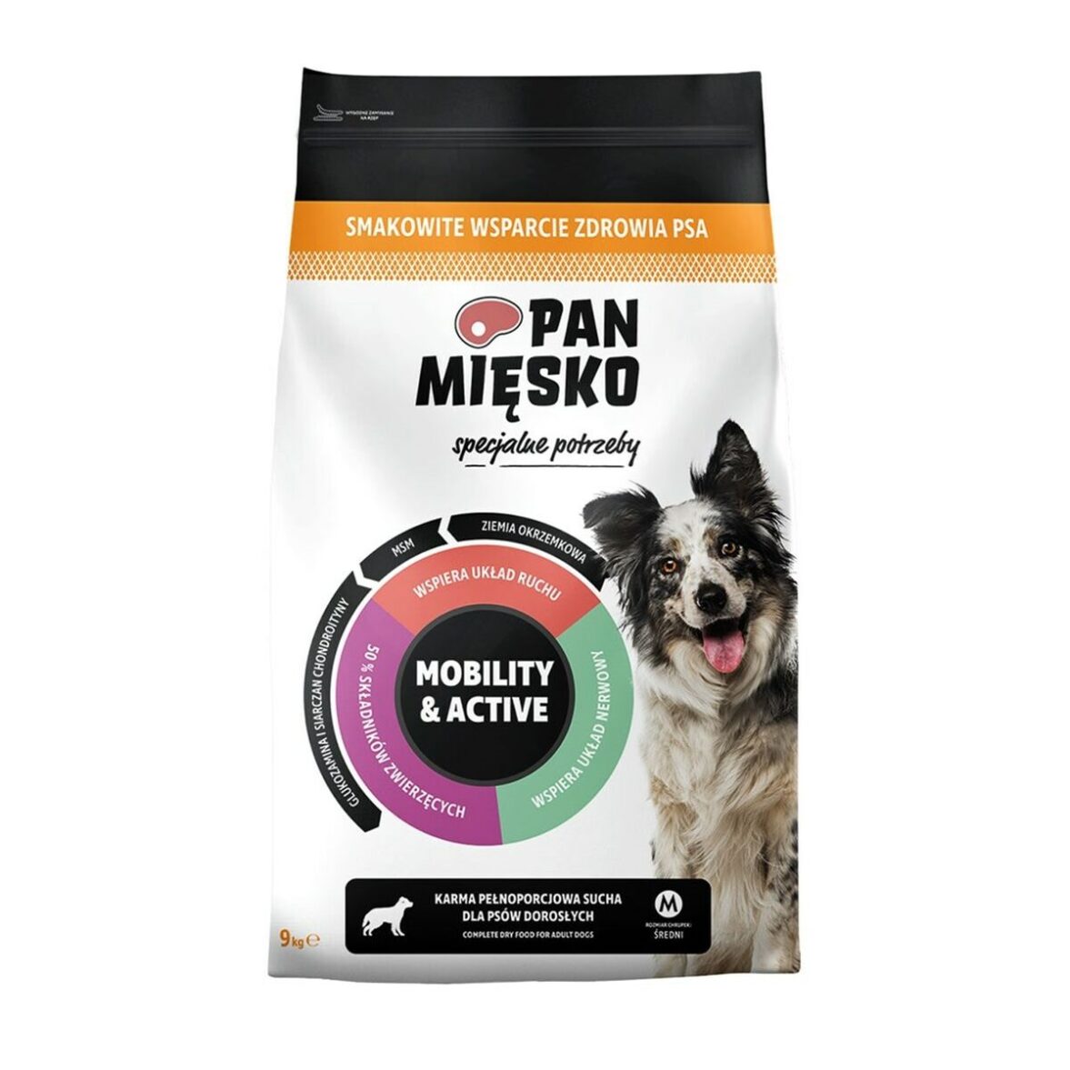 Pienso PAN MI?SKO Special needs Mobility & Active Cerdo 9 kg