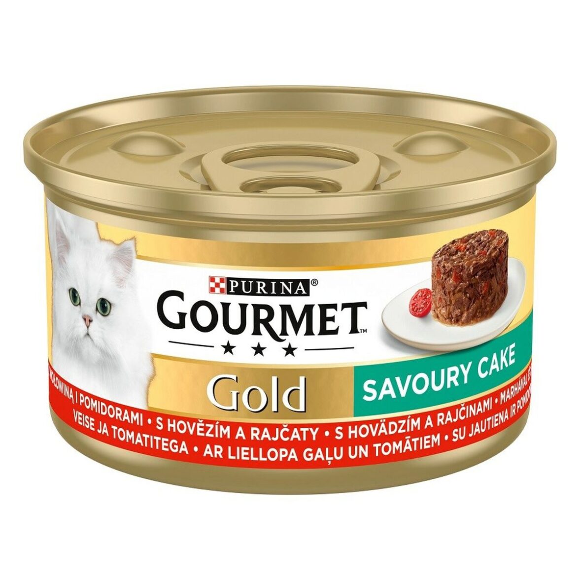 Comida para gato Purina   Ternera Tomate 85 g