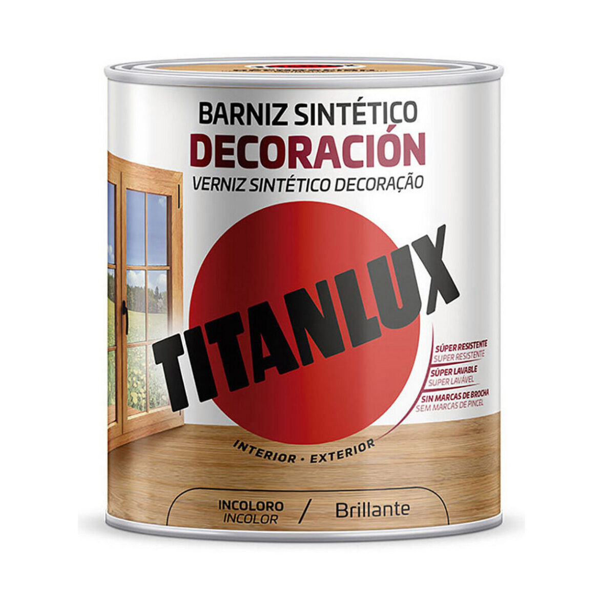 Barniz Titanlux M10100034 750 ml Incoloro