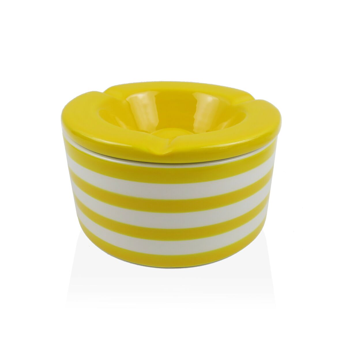 Cenicero Versa Amarillo Dolomita 11,2 x 6,2 x 11,2 cm - Effik Store