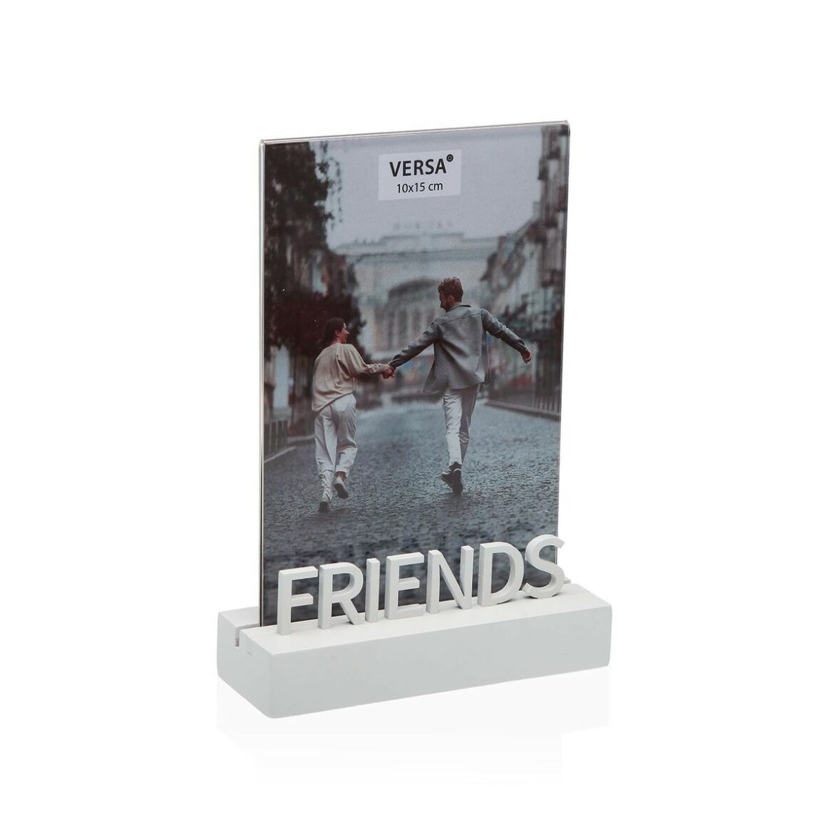 Marco de Fotos Versa Friends Madera MDF 4 x 16,5 x 11,5 cm - Effik Store