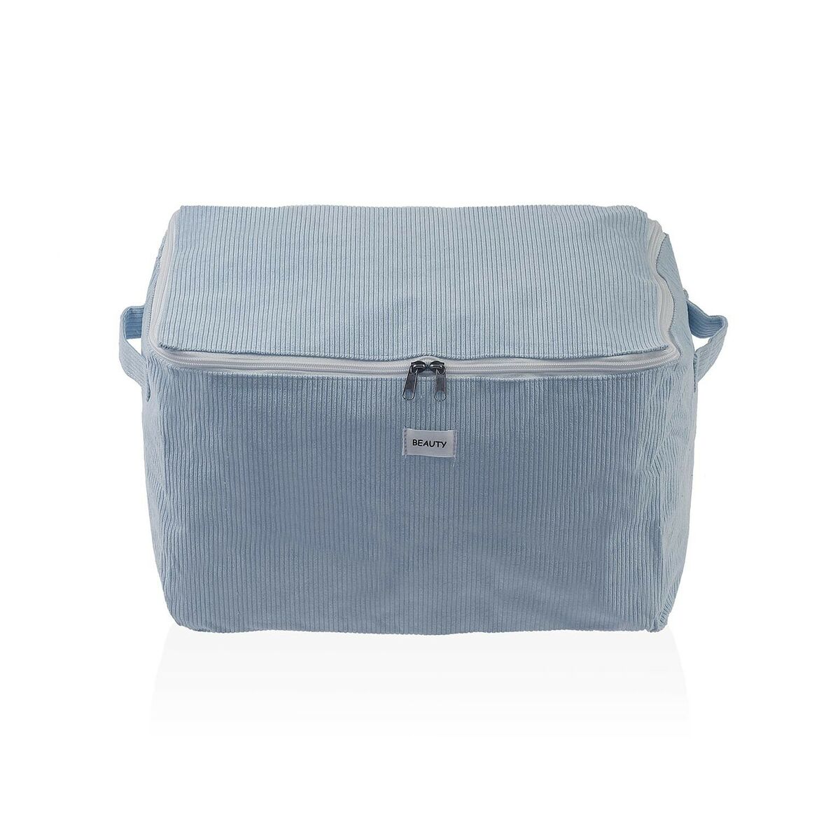 Caja de Almacenamiento Versa Corduroy 38 x 26 x 26 cm Azul - Effik Store