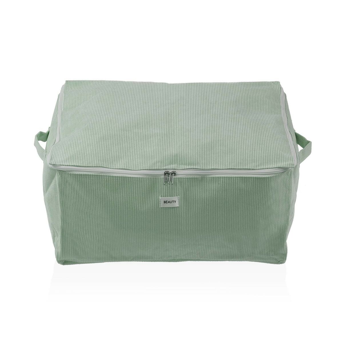 Caja de Almacenamiento Versa Corduroy 40 x 25 x 50 cm Verde - Effik Store