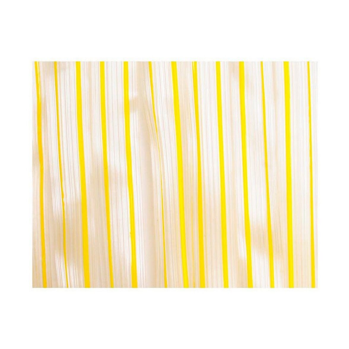 Cortinas EDM 75954 75954 Amarillo Polipropileno Cintas 90 x 210 cm