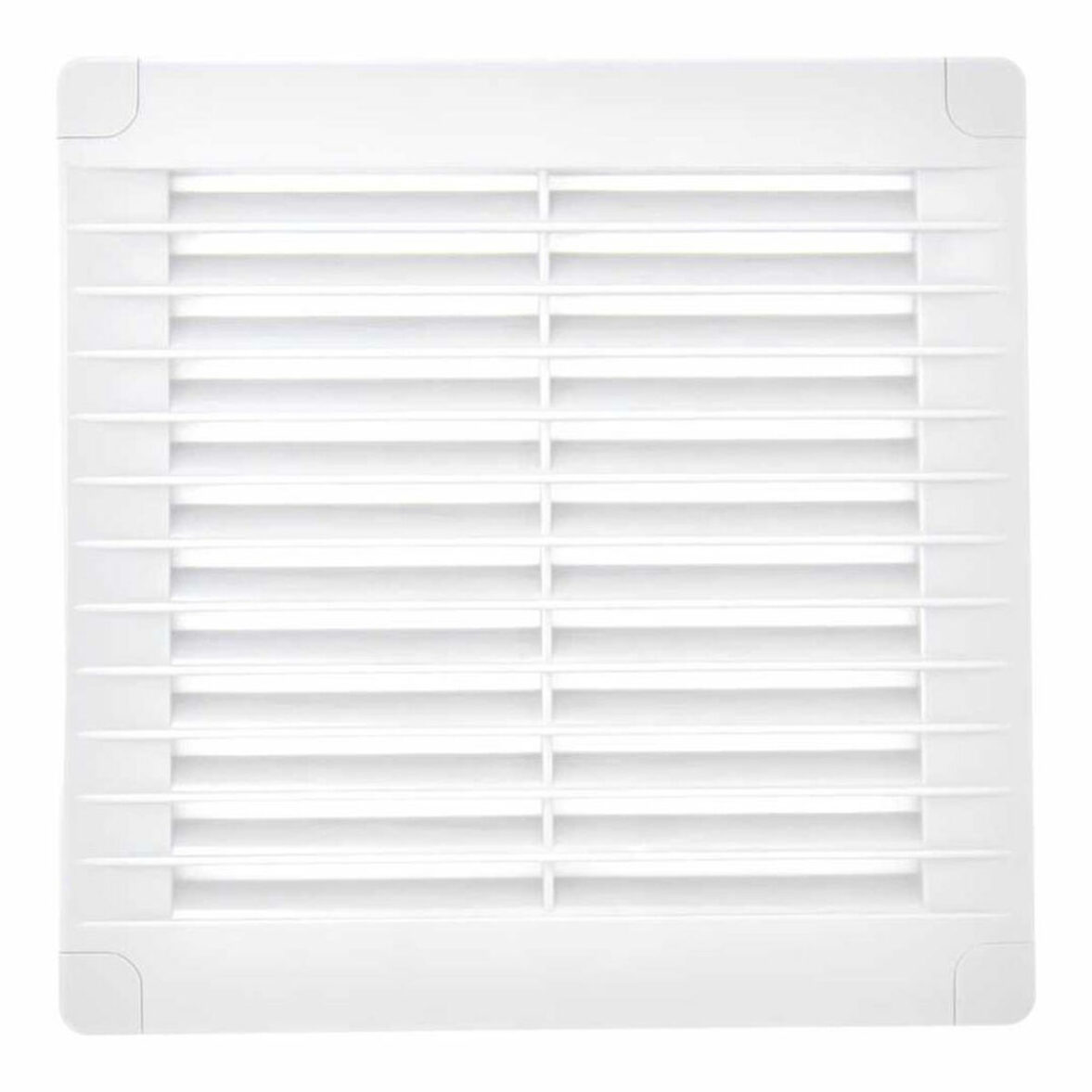 Rejilla de ventilación EDM 87702 Blanco 15 x 15 cm