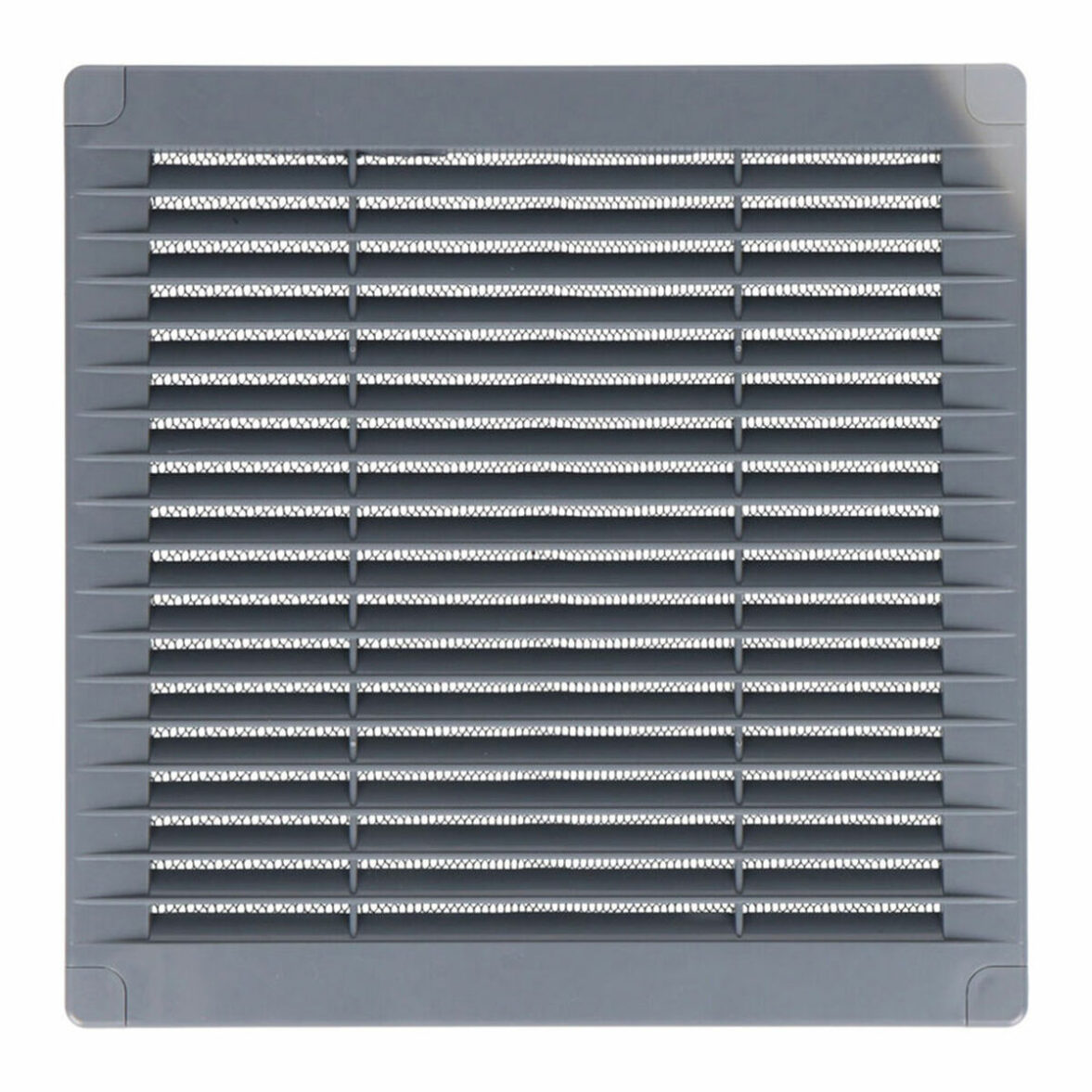 Rejilla de ventilación EDM 87705 Gris 20 x 20 x 0,7 cm Mosquitera