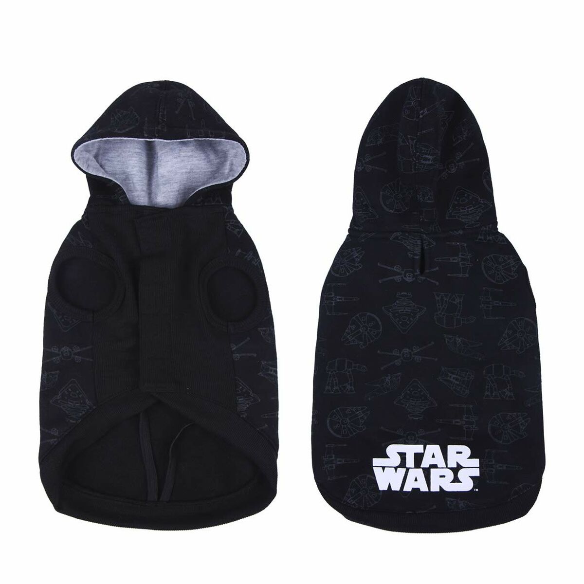 Sudadera para Perro Star Wars M Negro - Effik Store