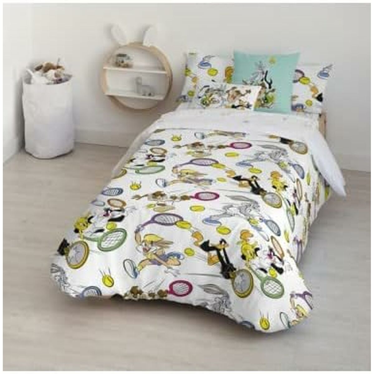 Funda Nórdica Looney Tunes Looney Tenis 140 x 200 cm - Effik Store