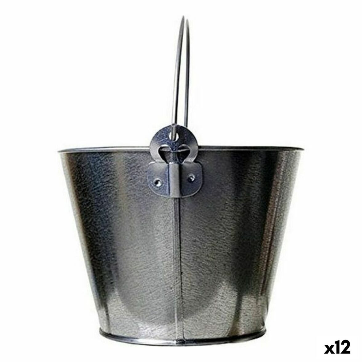 Cubitera   ø 26,6 x 20 cm Metal 6 L 0,5 mm (12 Unidades)