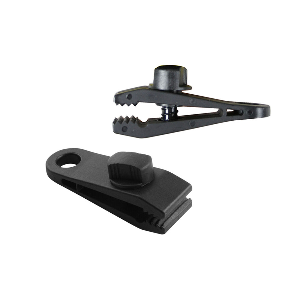 Set de pinzas para sujeción de toldos y lonas Bensontools Clip Negro 4 Unidades Ø 0,27 x 8 x 3 cm