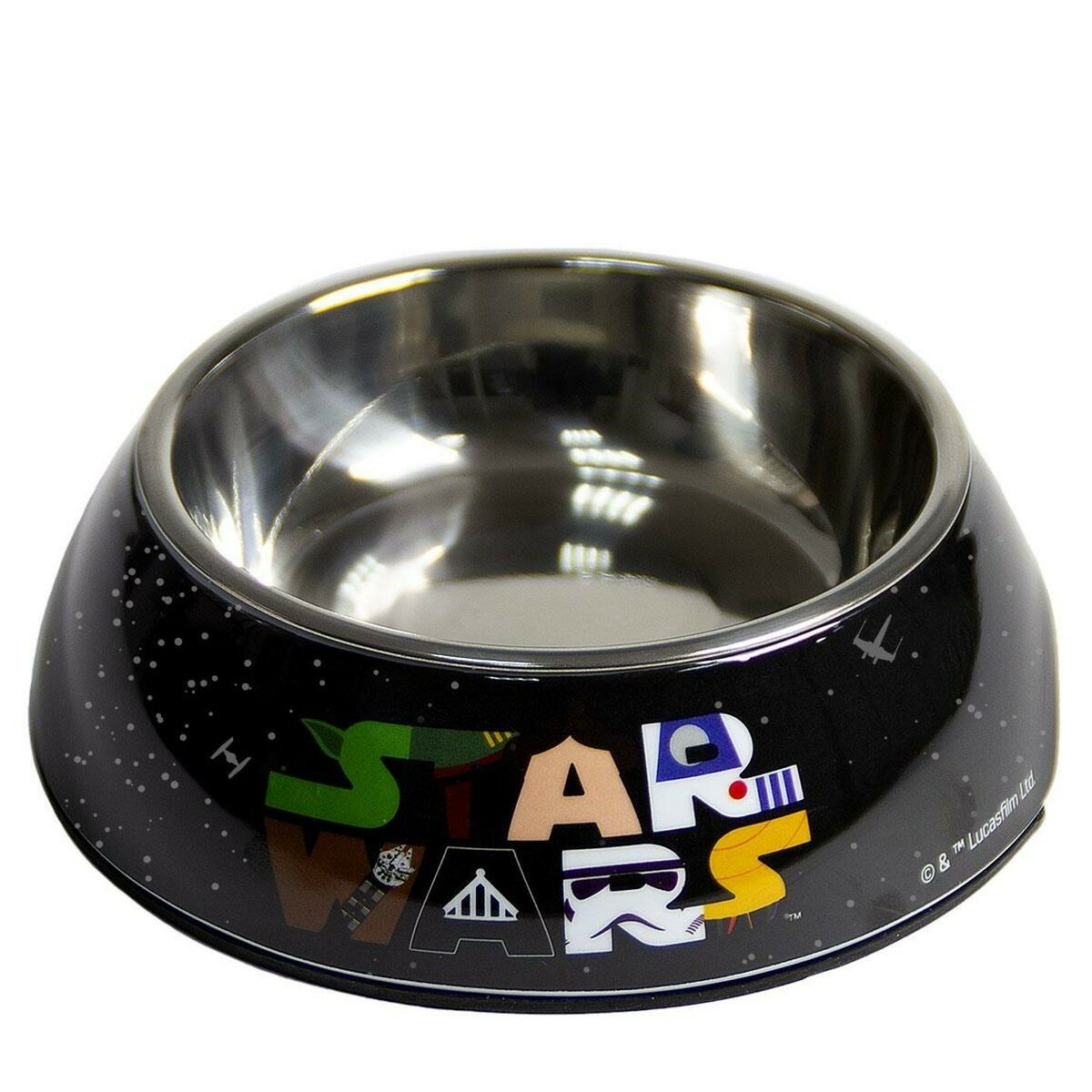 Comedero para Perro Star Wars Melamina 410 ml Metal Multicolor - Effik Store